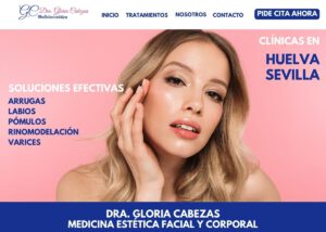 Dra. Gloria Cabezas - Medicina Estética 5 diseno web clinicas esteticas huelva